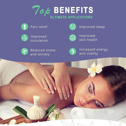 Hot stone massage top benefits: pain relief, improved circulation, reduced stress, better sleep