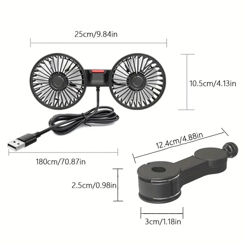 Line diagram with dimension callouts: 25cm width, 10.5cm height, 180cm cable length, and clip bracket size